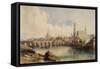 Dresden, 1843-1846 (W/C on Paper)-Thomas Shotter Boys-Framed Stretched Canvas