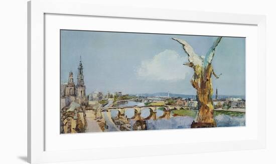 Dresden - 40 Years After-Siegfried Klotz-Framed Collectable Print