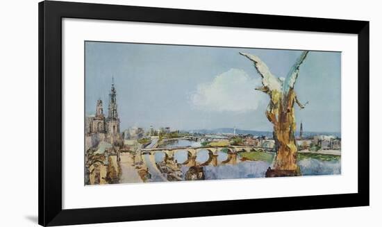 Dresden - 40 Years After-Siegfried Klotz-Framed Collectable Print