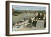 Dresden and the Elbe, Germany-null-Framed Premium Giclee Print