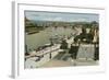 Dresden and the Elbe, Germany-null-Framed Art Print