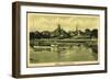 Dresden Blasewitz, Dampfschiff Kaiser Wilhelm, Hotel-null-Framed Giclee Print