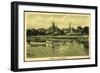 Dresden Blasewitz, Dampfschiff Kaiser Wilhelm, Hotel-null-Framed Giclee Print