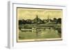 Dresden Blasewitz, Dampfschiff Kaiser Wilhelm, Hotel-null-Framed Giclee Print