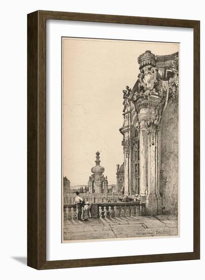 'Dresden', c1820 (1915)-Samuel Prout-Framed Giclee Print