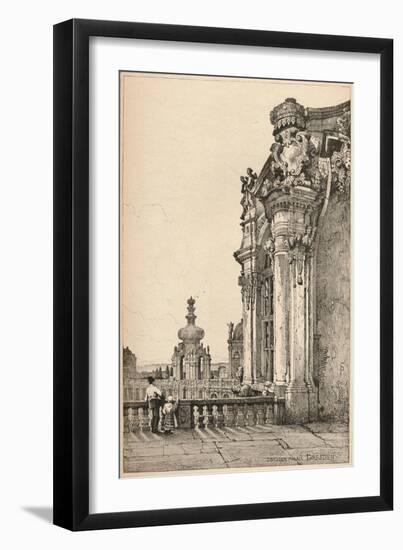 'Dresden', c1820 (1915)-Samuel Prout-Framed Giclee Print