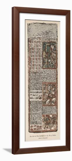 Dresden Codex-null-Framed Art Print