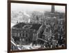 Dresden Devastated after the Allied Bombing Campaign Had Created a Firestorm-null-Framed Photographic Print