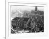 Dresden Devastated after the Allied Bombing Campaign Had Created a Firestorm-null-Framed Photographic Print