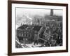 Dresden Devastated after the Allied Bombing Campaign Had Created a Firestorm-null-Framed Photographic Print
