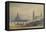 Dresden from the River Elbe, 1853-William Callow-Framed Stretched Canvas