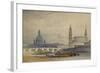 Dresden from the River Elbe, 1853-William Callow-Framed Giclee Print