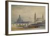 Dresden from the River Elbe, 1853-William Callow-Framed Giclee Print