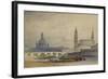 Dresden from the River Elbe, 1853-William Callow-Framed Giclee Print