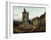 Dresden in ruins after Prussias invasion of Saxony in 1756.-Bernardo Bellotto-Framed Giclee Print