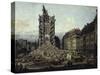 Dresden Kreuzkirche-Canaletto-Stretched Canvas