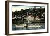 Dresden Loschwitz, Bergschwebebahn, Dampfer Karlsbad-null-Framed Giclee Print