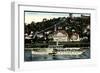 Dresden Loschwitz, Bergschwebebahn, Dampfer Karlsbad-null-Framed Giclee Print