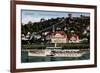 Dresden Loschwitz, Dampfer Karlsbad, Bergschwebebahn-null-Framed Giclee Print