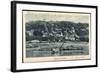 Dresden Loschwitz, Dampfer Stadt Wehlen, Bergbahn-null-Framed Giclee Print