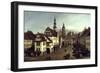 Dresden Market Square-Canaletto-Framed Giclee Print