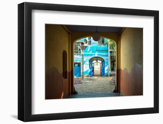 Dresden, Neustadt, Passage, Graffiti-Catharina Lux-Framed Photographic Print