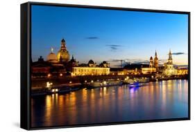 Dresden Night-topaspics-Framed Stretched Canvas