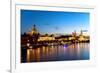 Dresden Night-topaspics-Framed Photographic Print