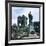 Dresden: Ruins of the Frauenkirche (Church of Our Lady) with a Statue of Martin Luther-null-Framed Photographic Print