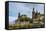 Dresden, Summer, Dresden Cathedral, Castle-Catharina Lux-Framed Stretched Canvas