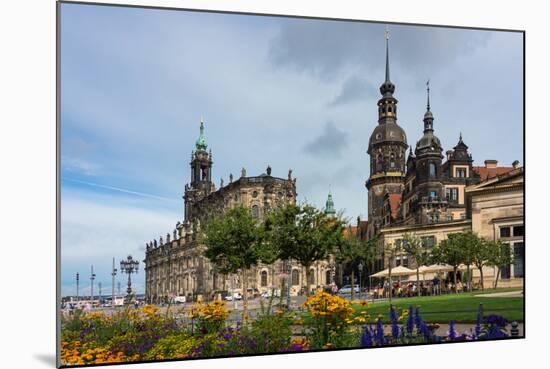 Dresden, Summer, Dresden Cathedral, Castle-Catharina Lux-Mounted Photographic Print