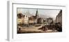 Dresden, the Old Market from Castle Street-Bernardo Bellotto-Framed Art Print