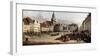 Dresden, the Old Market from Castle Street-Bernardo Bellotto-Framed Art Print