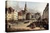 Dresden, the Old Market from Castle Street-Bernardo Bellotto-Stretched Canvas