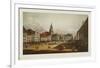 Dresden - The Old Market from the Castle Street-Canaletto-Framed Collectable Print