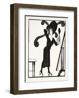 Dress, 1921-Eric Gill-Framed Giclee Print