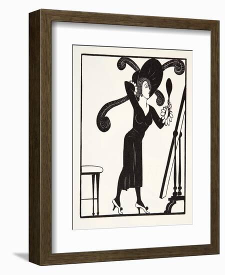 Dress, 1921-Eric Gill-Framed Giclee Print