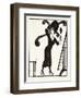 Dress, 1921-Eric Gill-Framed Giclee Print