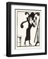 Dress, 1921-Eric Gill-Framed Giclee Print