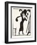 Dress, 1921-Eric Gill-Framed Giclee Print