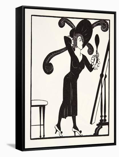 Dress, 1921-Eric Gill-Framed Stretched Canvas