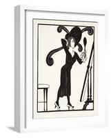 Dress, 1921-Eric Gill-Framed Giclee Print