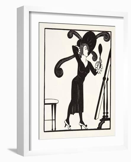 Dress, 1921-Eric Gill-Framed Giclee Print