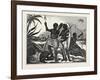 Dress and Arms of the Natives of Madagascar-null-Framed Giclee Print