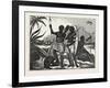 Dress and Arms of the Natives of Madagascar-null-Framed Giclee Print