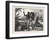 Dress and Arms of the Natives of Madagascar-null-Framed Giclee Print