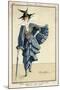 Dress and Cape 1914-null-Mounted Art Print