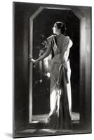 Dress Designed by Madeleine Vionnet (1876-1975) (B/W Photo)-Reutlinger Studio-Mounted Giclee Print