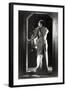 Dress Designed by Madeleine Vionnet (1876-1975) (B/W Photo)-Reutlinger Studio-Framed Giclee Print