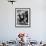 Dress Designer Christian Dior in His Workshop-Frank Scherschel-Framed Premium Photographic Print displayed on a wall